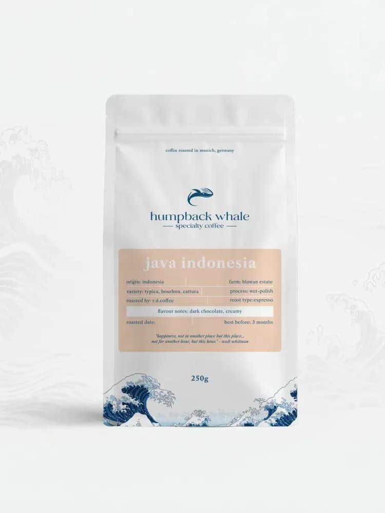 Java — wet-polished Typica/Bourbon/Cattura from Ijen Plateau, Indonesia